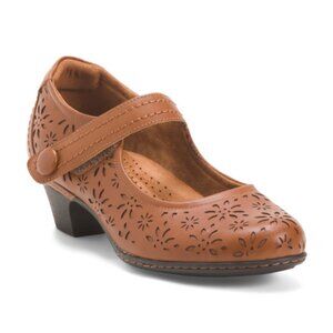 COBB HILL ROCKPORT Leather Alesia Comfort Mary Jane Pumps